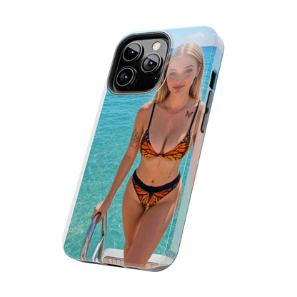 Tough Phone Case – Tropical Bikini Beach Photo Design