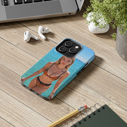 Tough Phone Case – Tropical Bikini Beach Photo Design