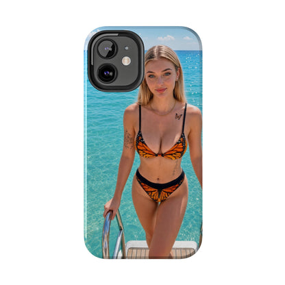Tough Phone Case – Tropical Bikini Beach Photo Design