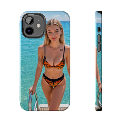 Tough Phone Case – Tropical Bikini Beach Photo Design