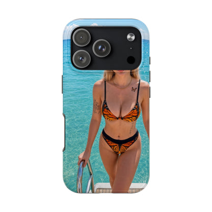 Tough Phone Case – Tropical Bikini Beach Photo Design