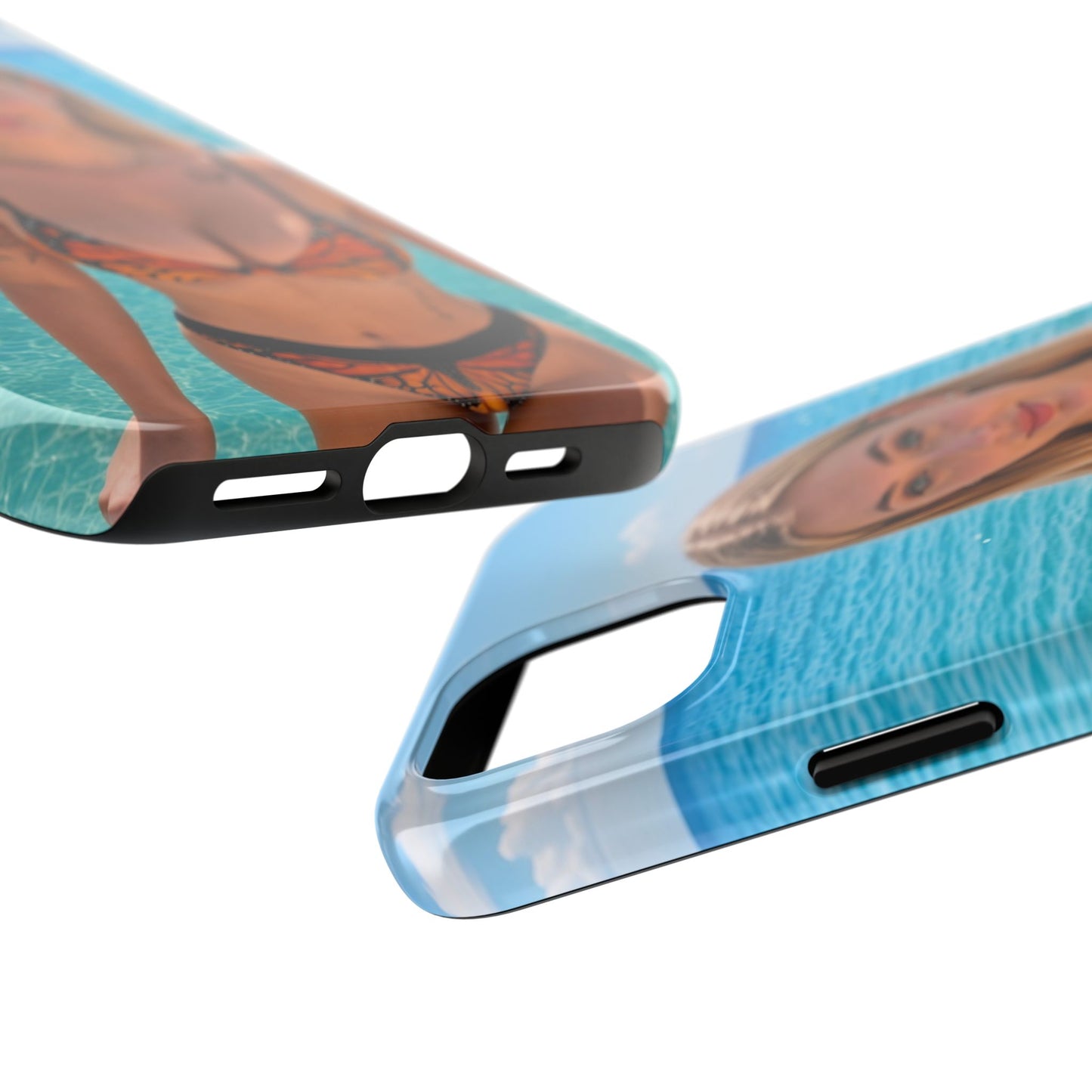 Tough Phone Case – Tropical Bikini Beach Photo Design