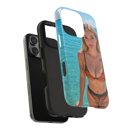 Tough Phone Case – Tropical Bikini Beach Photo Design