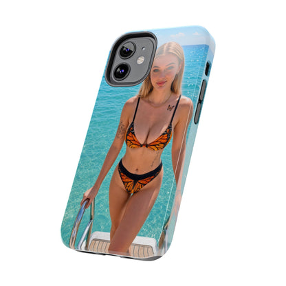 Tough Phone Case – Tropical Bikini Beach Photo Design