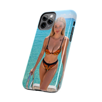 Tough Phone Case – Tropical Bikini Beach Photo Design