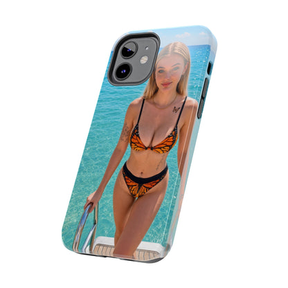 Tough Phone Case – Tropical Bikini Beach Photo Design