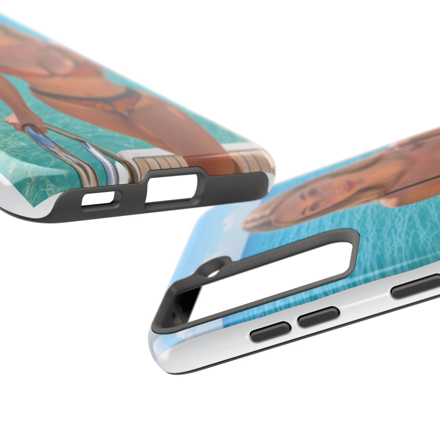 Tough Phone Case – Tropical Bikini Beach Photo Design