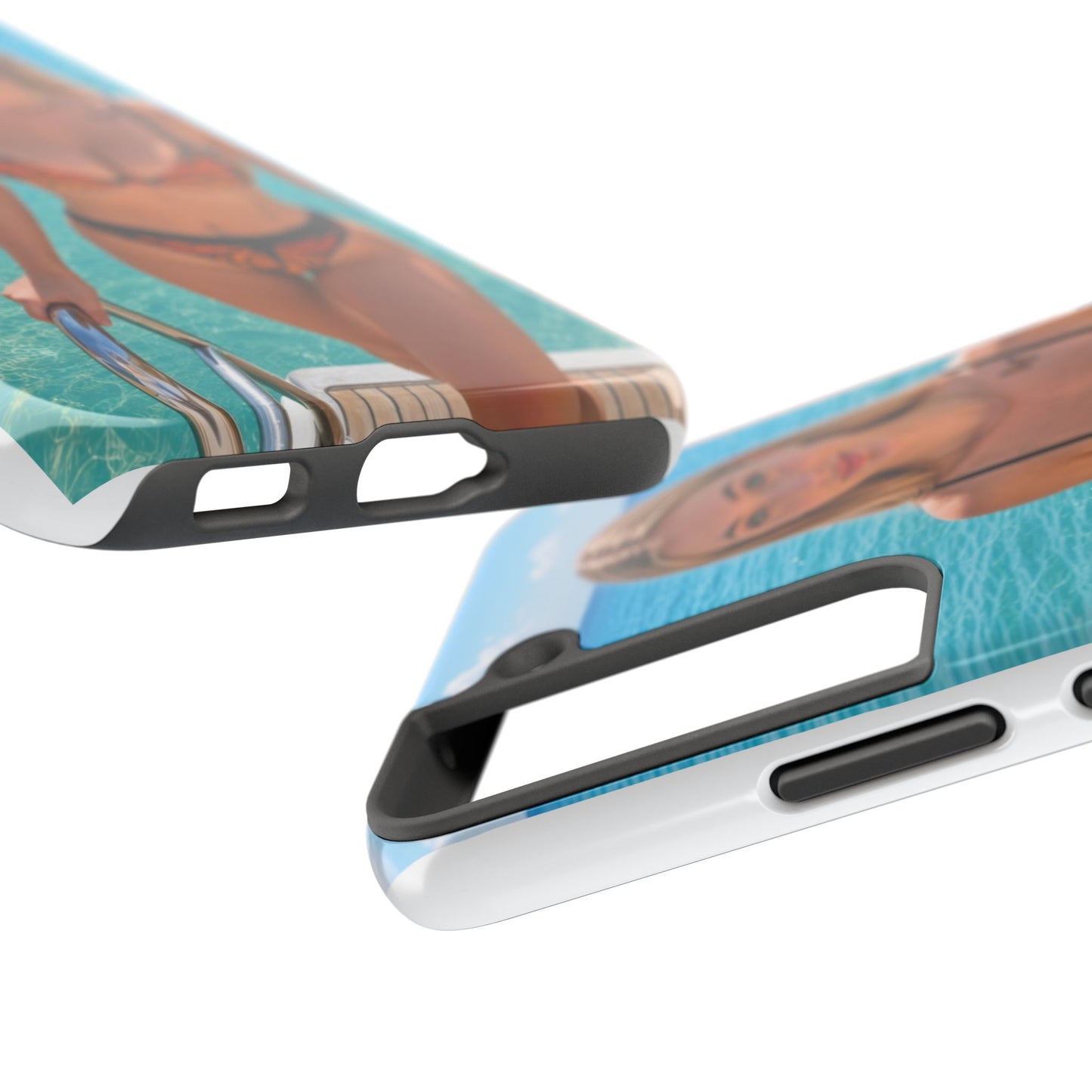 Tough Phone Case – Tropical Bikini Beach Photo Design