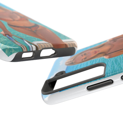 Tough Phone Case – Tropical Bikini Beach Photo Design