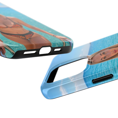 Tough Phone Case – Tropical Bikini Beach Photo Design