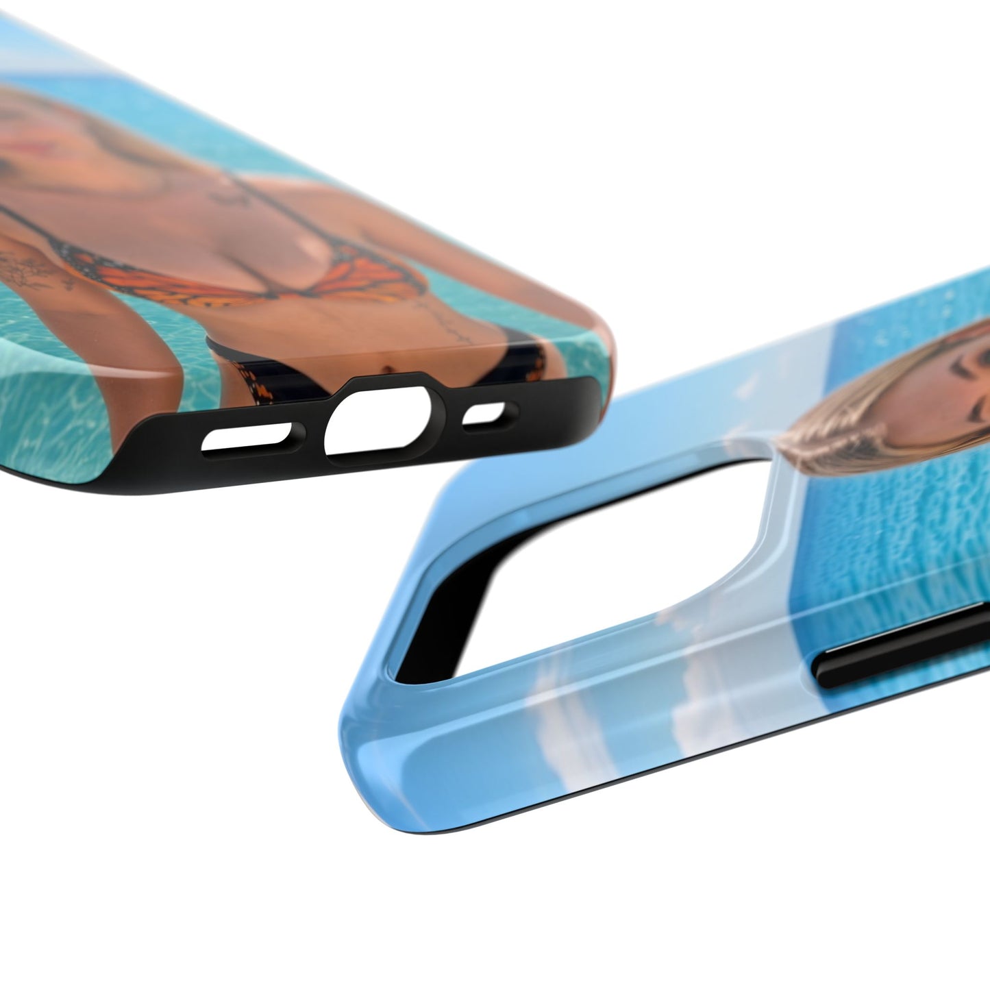 Tough Phone Case – Tropical Bikini Beach Photo Design