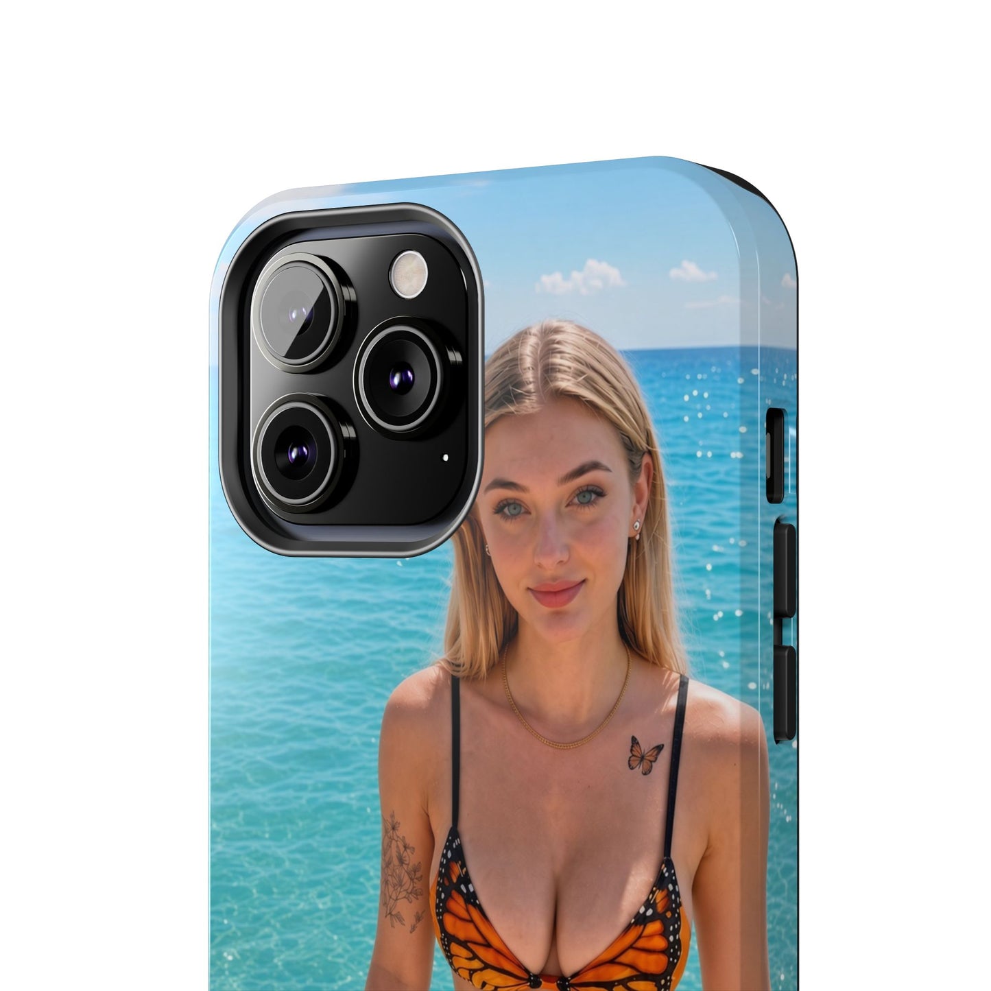 Tough Phone Case – Tropical Bikini Beach Photo Design