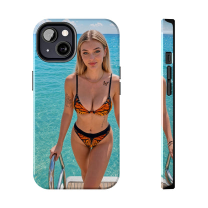 Tough Phone Case – Tropical Bikini Beach Photo Design