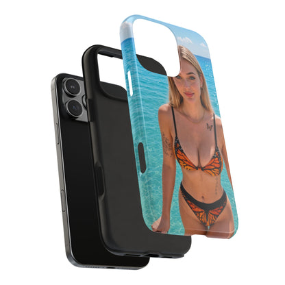 Tough Phone Case – Tropical Bikini Beach Photo Design
