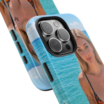 Tough Phone Case – Tropical Bikini Beach Photo Design