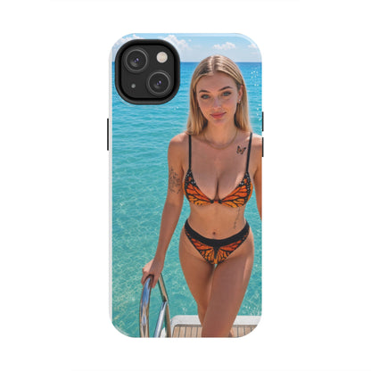 Tough Phone Case – Tropical Bikini Beach Photo Design