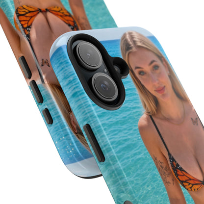 Tough Phone Case – Tropical Bikini Beach Photo Design