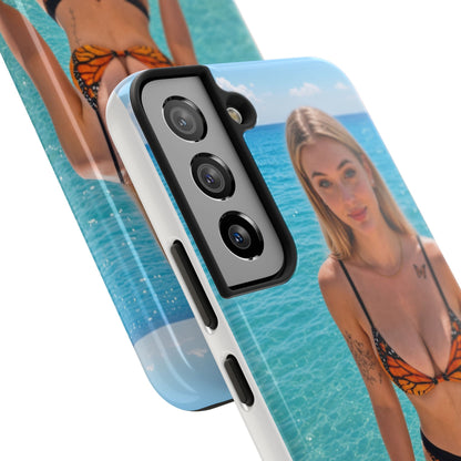 Tough Phone Case – Tropical Bikini Beach Photo Design