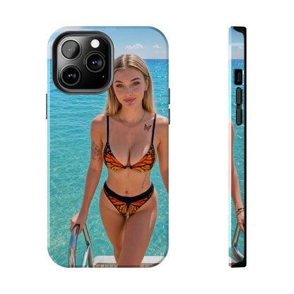 Tough Phone Case – Tropical Bikini Beach Photo Design