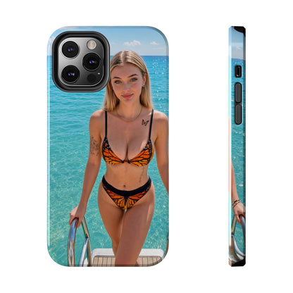 Tough Phone Case – Tropical Bikini Beach Photo Design