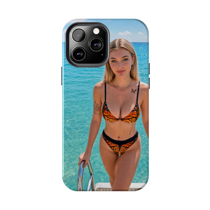 Tough Phone Case – Tropical Bikini Beach Photo Design