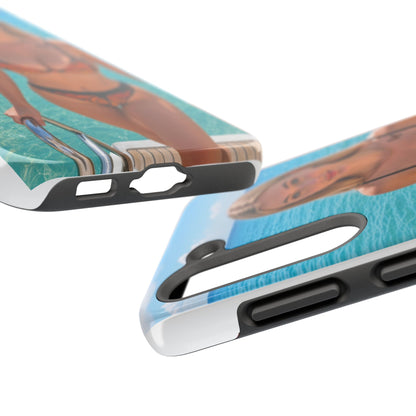 Tough Phone Case – Tropical Bikini Beach Photo Design