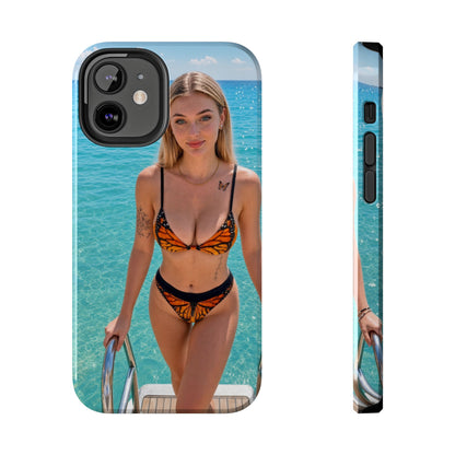 Tough Phone Case – Tropical Bikini Beach Photo Design