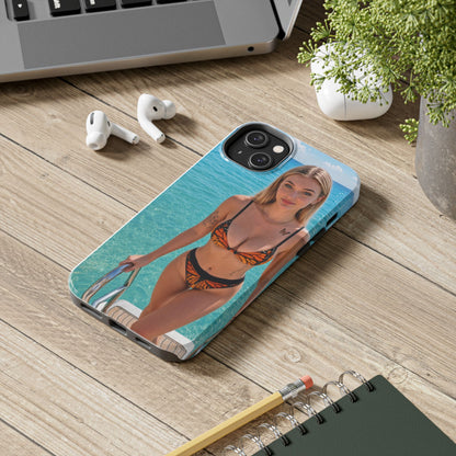 Tough Phone Case – Tropical Bikini Beach Photo Design