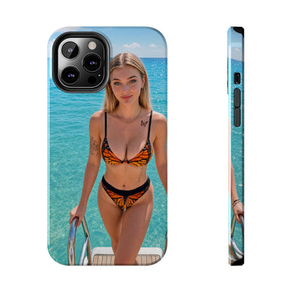 Tough Phone Case – Tropical Bikini Beach Photo Design