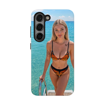 Tough Phone Case – Tropical Bikini Beach Photo Design