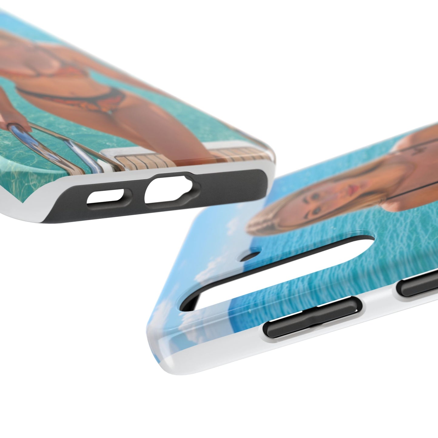 Tough Phone Case – Tropical Bikini Beach Photo Design