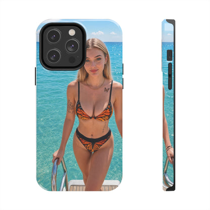 Tough Phone Case – Tropical Bikini Beach Photo Design