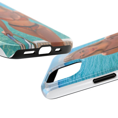 Tough Phone Case – Tropical Bikini Beach Photo Design